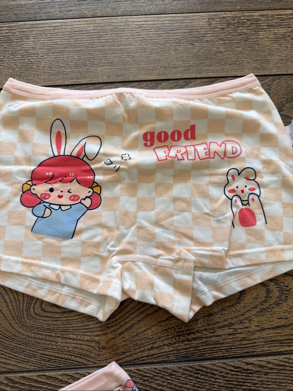 M3 Girls' Pink Bunny & Unicorn Cotton Briefs - Pack of 3 Size 160/14/16 US New - Picture 4 of 5